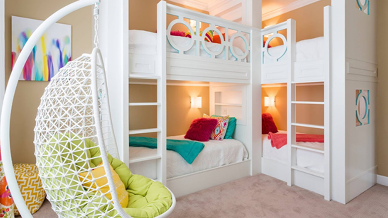 Smart home innovations in a teen-friendly small space with smart lighting and voice assistant setup